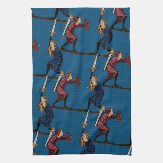 Zwaardraak Kitchen II Theedoek (Verticaal)