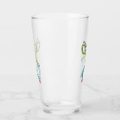 Zwaardslikkende Stickman Glas (Links)