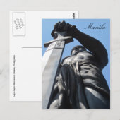 zwaardstandbeeld manilla briefkaart (Voorkant / Achterkant)