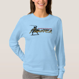 Zwaardvechter | Dames Lange Mouwen T-shirt
