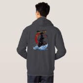Zwaardvechter | Heren Hoodie (Achterkant volledig)