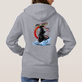 Zwaardvechter | Vrouw Hoodie (Achterkant)