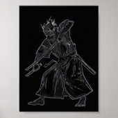 zwaardvechtster poster (Voorkant)