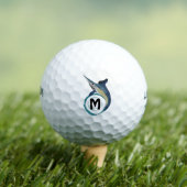 Zwaardvis-pompelmonogram Golfballen (Insitu Shirt)