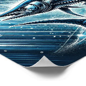 zwaardvis-Poster Poster (Hoek)