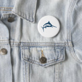 zwaardvis ronde button 5,7 cm (In situ)