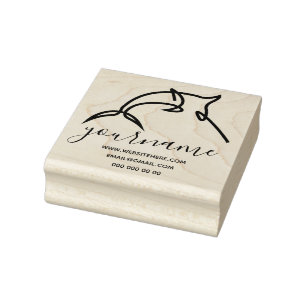 zwaardvis rubberstempel
