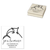 zwaardvis rubberstempel (Gestempeld)