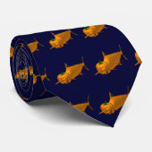 zwaardvis stropdas (Opgerold)