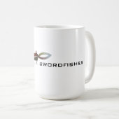 Zwaardvisser Koffiemok (Voorkant rechts)