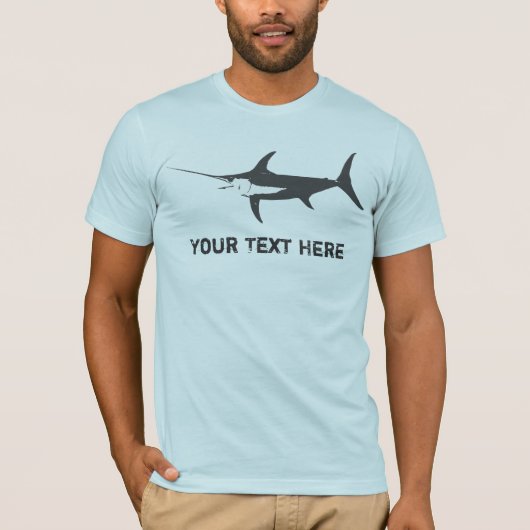 Zwaardvisvisserij T-shirt (Voorkant)