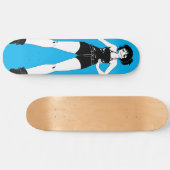 Zwaardvrouw Anime Girl Skateboard Deck (Horizontaal)