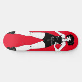 Zwaardvrouw Anime Girl Skateboard Deck (Horizontaal)