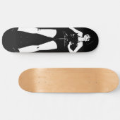 Zwaardvrouw Anime Girl Skateboard Deck (Horizontaal)