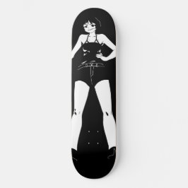 Zwaardvrouw Anime Girl Skateboard Deck