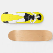 Zwaardvrouw Anime Girl Skateboard Deck (Horizontaal)