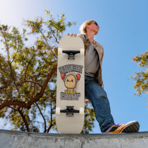 Zwaargewicht Spud Kampioen Boksen Aardappel Persoonlijk Skateboard