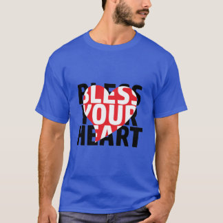Zwaarlijk je hart - een mooi zuidelijk gevoel t-shirt