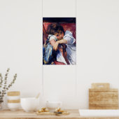 Zwaarlijk - portret van een kind poster (Keuken)