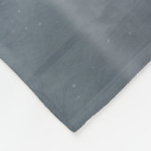 Zwaarmoedig donker bos: maanverlichte scène fleece deken (Hoek)