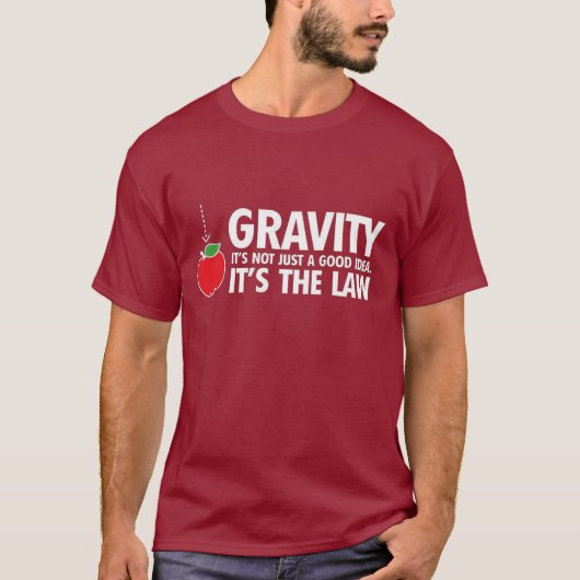 Zwaarte T-shirt (Voorkant)