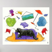 Zwaarte - Zwaartekracht Poster (Voorkant)