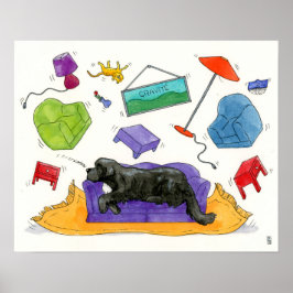 Zwaarte - Zwaartekracht Poster