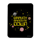 Zwaartekracht brengt me naar beneden magneet (Verticaal)