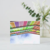 zwaartekracht briefkaart (Staand voorkant)