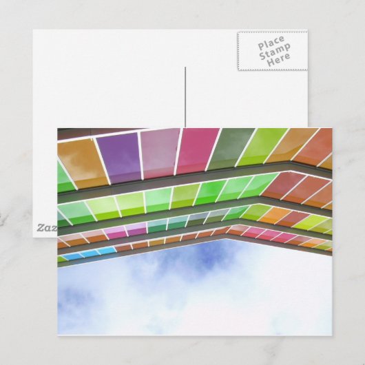 zwaartekracht briefkaart (Voorkant / Achterkant)