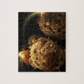 Zwaartekracht - Fractal Art Puzzle Legpuzzel (Verticaal)