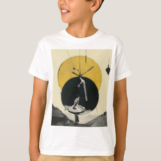 * Zwaartekracht Hand * Hand van het lot * Hand van T-shirt