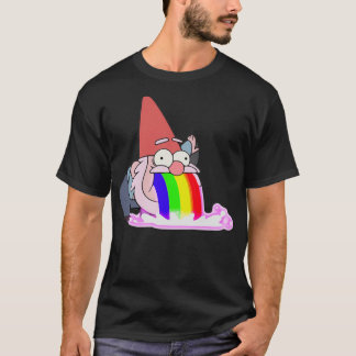 Zwaartekracht herfsten die regenboogggengnomen bra t-shirt