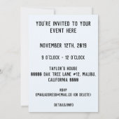 zwaartekracht kaart (Achterkant)