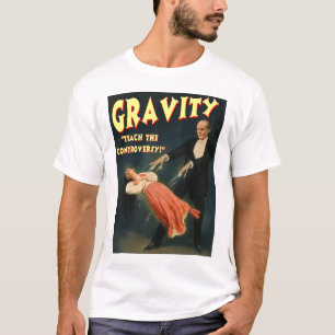 Zwaartekracht Leer de controverse T-shirt