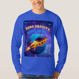 Zwaartekracht nul oneindige dromen t-shirt
