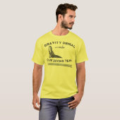 Zwaartekracht Ontkenning Cliff Diving Team T-shirt (Voorkant volledig)