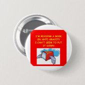 zwaartekracht ronde button 5,7 cm (Voorkant /achterkant)