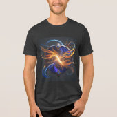 Zwaartekracht trekt Tri-Blend shirt (Voorkant)