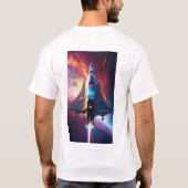 Zwaartekracht Voyage Space Station T-shirts (Achterkant)