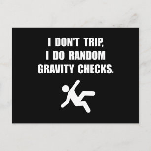 Zwaartekrachtcontroles Briefkaart