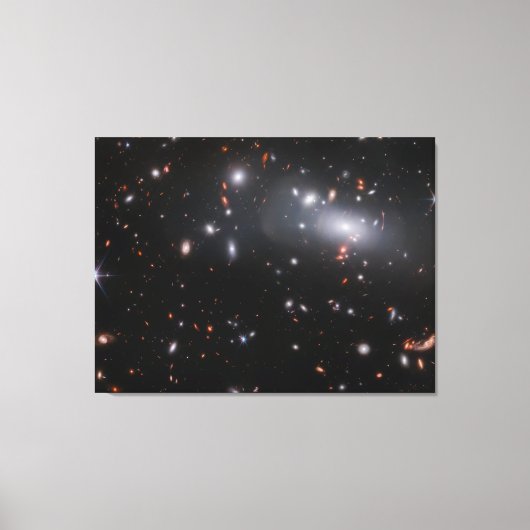 zwaartekrachtkoppeling | Galaxy Cluster RX J2129 | Canvas Afdruk (Voorkant)