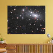 zwaartekrachtkoppeling | Galaxy Cluster RX J2129 | Canvas Afdruk (Insitu (Woonkamer))