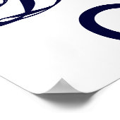 zwaartekrachtskising verstoren poster (Hoek)