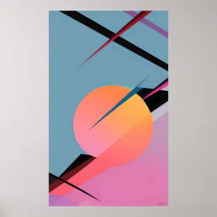 Zwaartekrachtstromen Poster