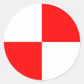 Zwaartepunt Sticker (Voorkant)