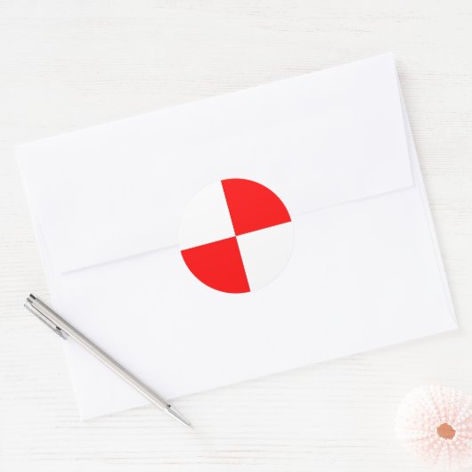 Zwaartepunt Sticker (Envelop)