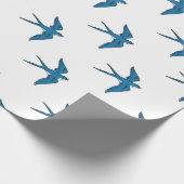 Zwaas het Vlikken neer Tekening Cadeaupapier (Hoek)