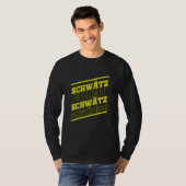 Zwabisch dialect Schwabe voor Zwabisch T-shirt (Voorkant volledig)