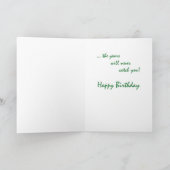 Zwager, 50ste Verjaardag Puppy Running Kaart (Binnen)